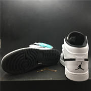 Air Jordan 1 Mid White Green Mint  554725-122 - 3