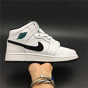 Air Jordan 1 Mid White Green Mint  554725-122 - 5