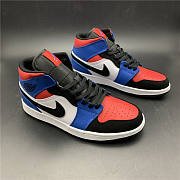 Air Jordan 1 Mid Top 3 No.554725-124   - 3