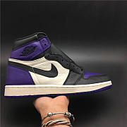 Air Jordan 1 Retro High Court Purple Condition 555088-501 - 2