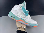 Air Jordan 5 Retro Light Aqua 440892-100  - 2