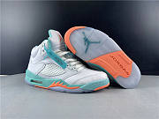 Air Jordan 5 Retro Light Aqua 440892-100  - 6