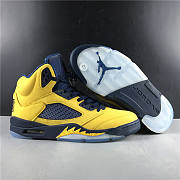 Air Jordan 5 Retro Michigan (2019) CQ9541-704 - 6