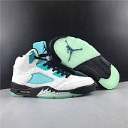 Air Jordan 5 Retro Island Green CN2932-100  - 5