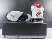 Air Jordan 5 Retro Fire Red Silver Tongue (2020)  - 3