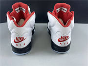 Air Jordan 5 Retro Fire Red Silver Tongue (2020)  - 4