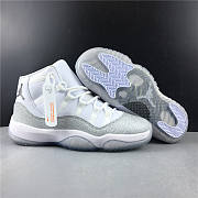 Air Jordan 11 Retro White Metallic Silver  - 5