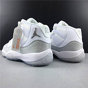 Air Jordan 11 Retro White Metallic Silver  - 3