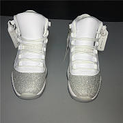 Air Jordan 11 Retro White Metallic Silver  - 2