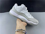 Jordan 11 Retro White Metallic Silver  - 6