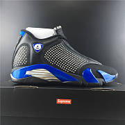 Air Jordan 14 Retro Supreme Black  - 5