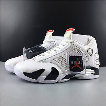 Air Jordan 14 Retro Supreme White 