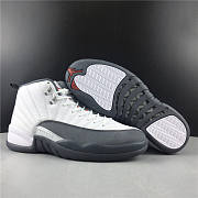 Jordan 12 Retro White Dark Grey (GS)  - 5