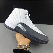 Jordan 12 Retro White Dark Grey (GS)  - 3