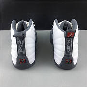 Jordan 12 Retro White Dark Grey (GS)  - 2