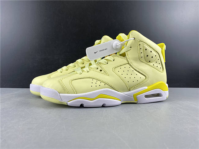 Air Jordan 6 Retro Dynamic Yellow Floral (GS) - 1