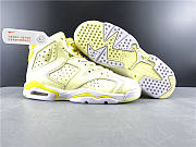 Air Jordan 6 Retro Dynamic Yellow Floral (GS) - 2