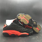 Air Jordan 13 Retro Low Clot Black Red  - 4