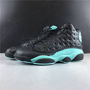 Jordan 13 Retro Black Island Green  - 1