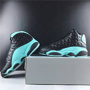 Jordan 13 Retro Black Island Green  - 4