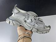 Balenciaga Track Sandal Grey   - 3