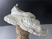 Balenciaga Track Sandal White   - 5