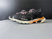 Balenciaga Track Trainers Black White Orange  - 1