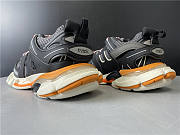 Balenciaga Track Trainers Black White Orange  - 4