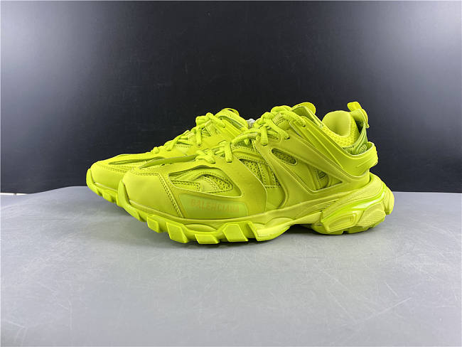 Balenciaga Track Trainers Lime  - 1