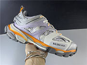 Balenciaga Track Trainers Grey Orange  - 2