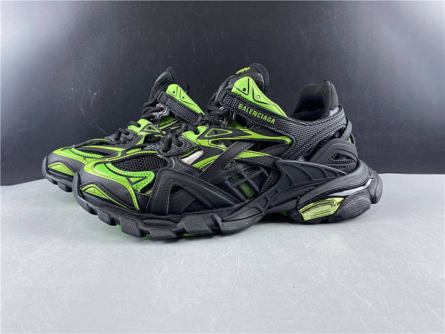 Balenciaga Track.2 Black Green   - 1