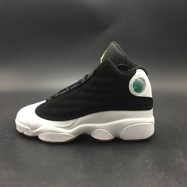 Air Jordan 13 Retro Black White Gum (GS)  - 1