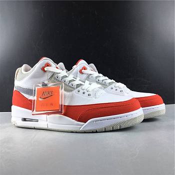 Air Jordan 3 Retro Tinker White University Red 