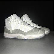 Air Jordan 11 Retro White Metallic Silver  - 1