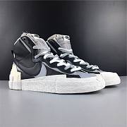 Nike Blazer Mid x Pioneer Neymar Sacai Black Grey - 1