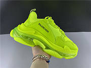 Balenciaga Triple S Clear Sole Fluo Yellow - 2