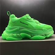 Balenciaga Triple S Neon Green Clear Sole - 6