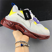 Balenciaga Triple S White Brown Yellow - 3