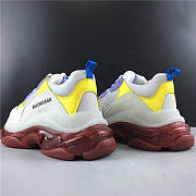 Balenciaga Triple S White Brown Yellow - 6