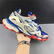 Balenciaga Track.2 Beige Blue Red  - 4