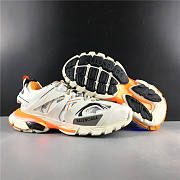 Balenciaga Track Trainers White Orange Led version  - 2