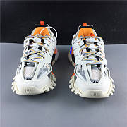 Balenciaga Track Trainers White Orange Led version  - 3