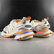 Balenciaga Track Trainers White Orange Led version  - 4