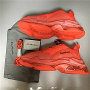 Balenciaga Triple S Red Clear Sole  - 5