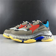 Balenciaga Triple S Clear Sole Blue  - 1