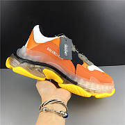 Balenciaga Triple S Clear Sole Orange Black - 4