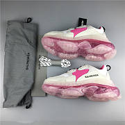 Balenciaga Triple S Clear Sole White Pink  - 6