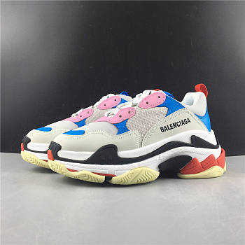 Balenciaga Triple S Pink Bight Blue 