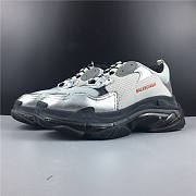 Balenciaga Triple S Silver Black - 1