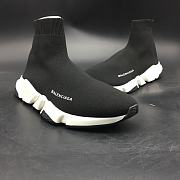 Balenciaga Speed Trainer Black White  - 2